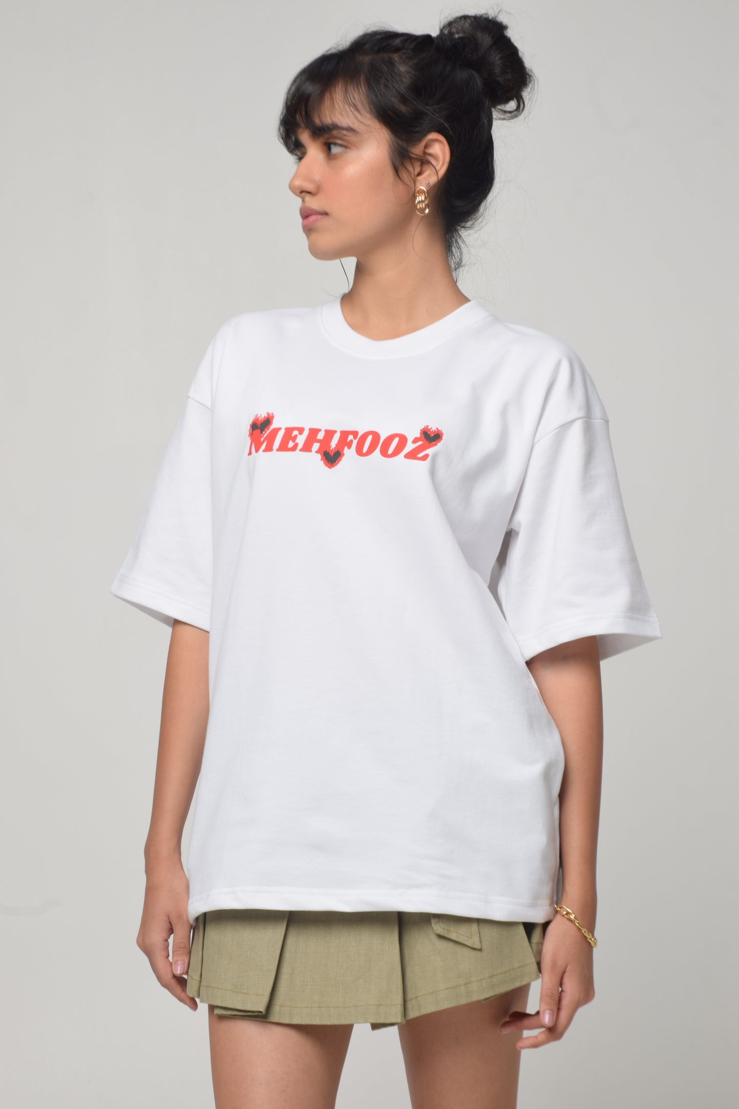 Lover Oversized Tshirt White