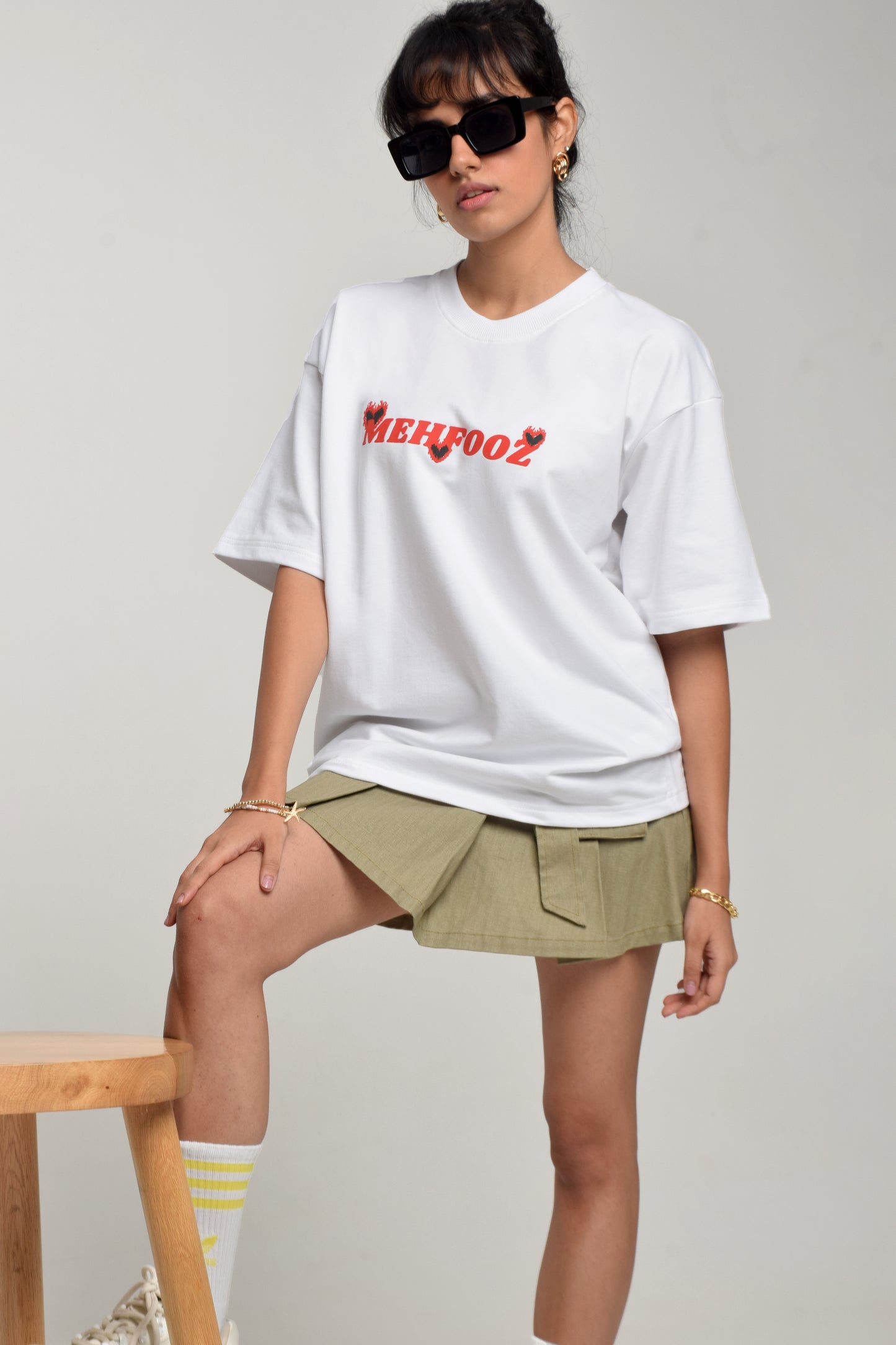 Lover Oversized Tshirt White