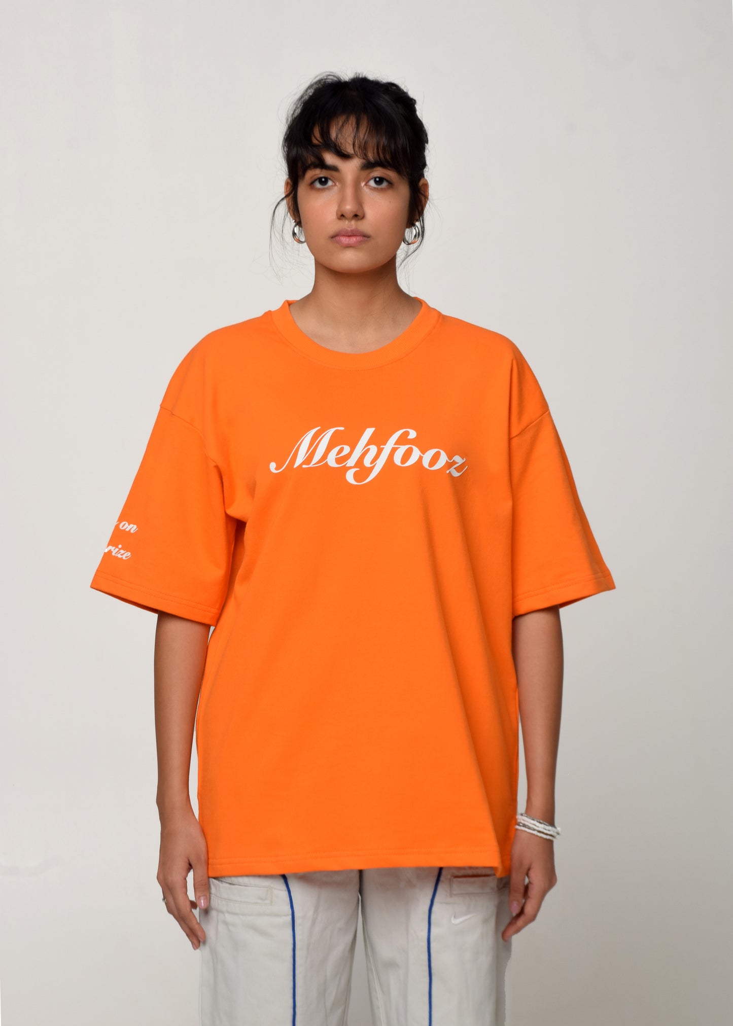 Eyes & Moves Tango Oversized Tshirt Orange