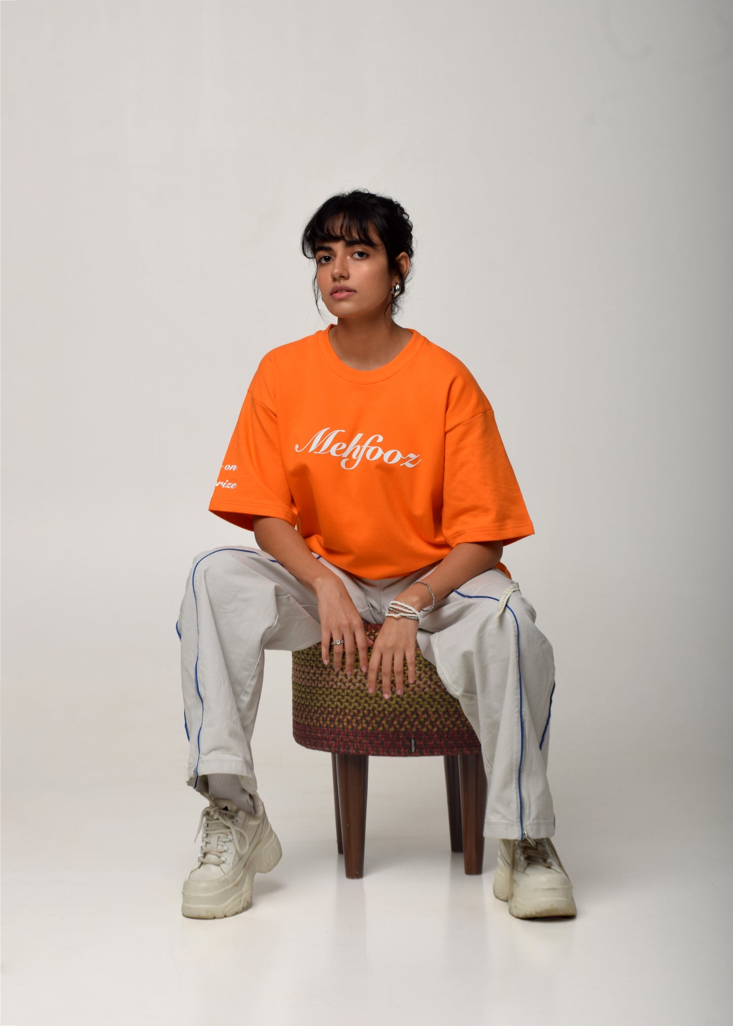 Eyes & Moves Tango Oversized Tshirt Orange