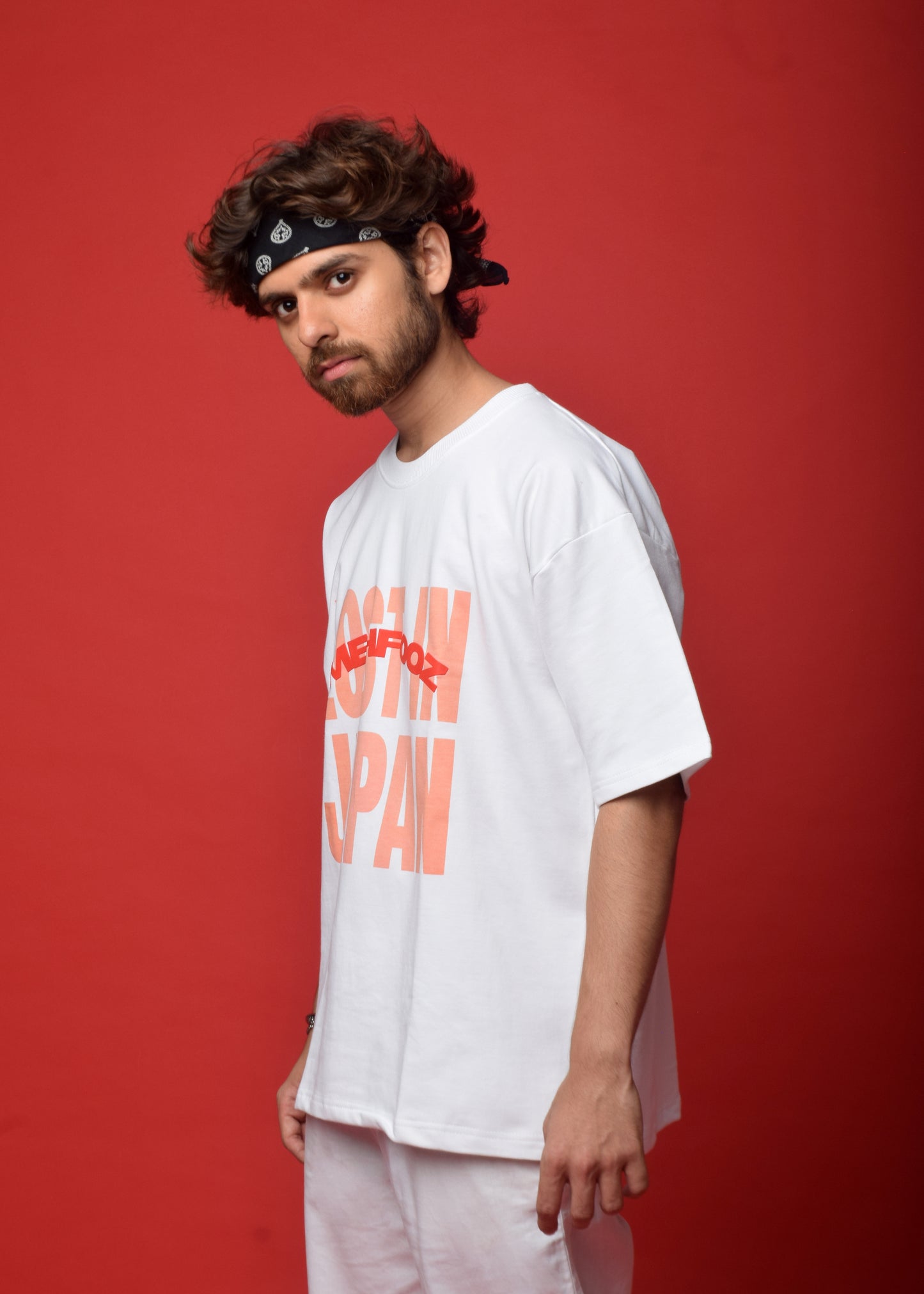 Lost In Japan Oversized Tshirt White