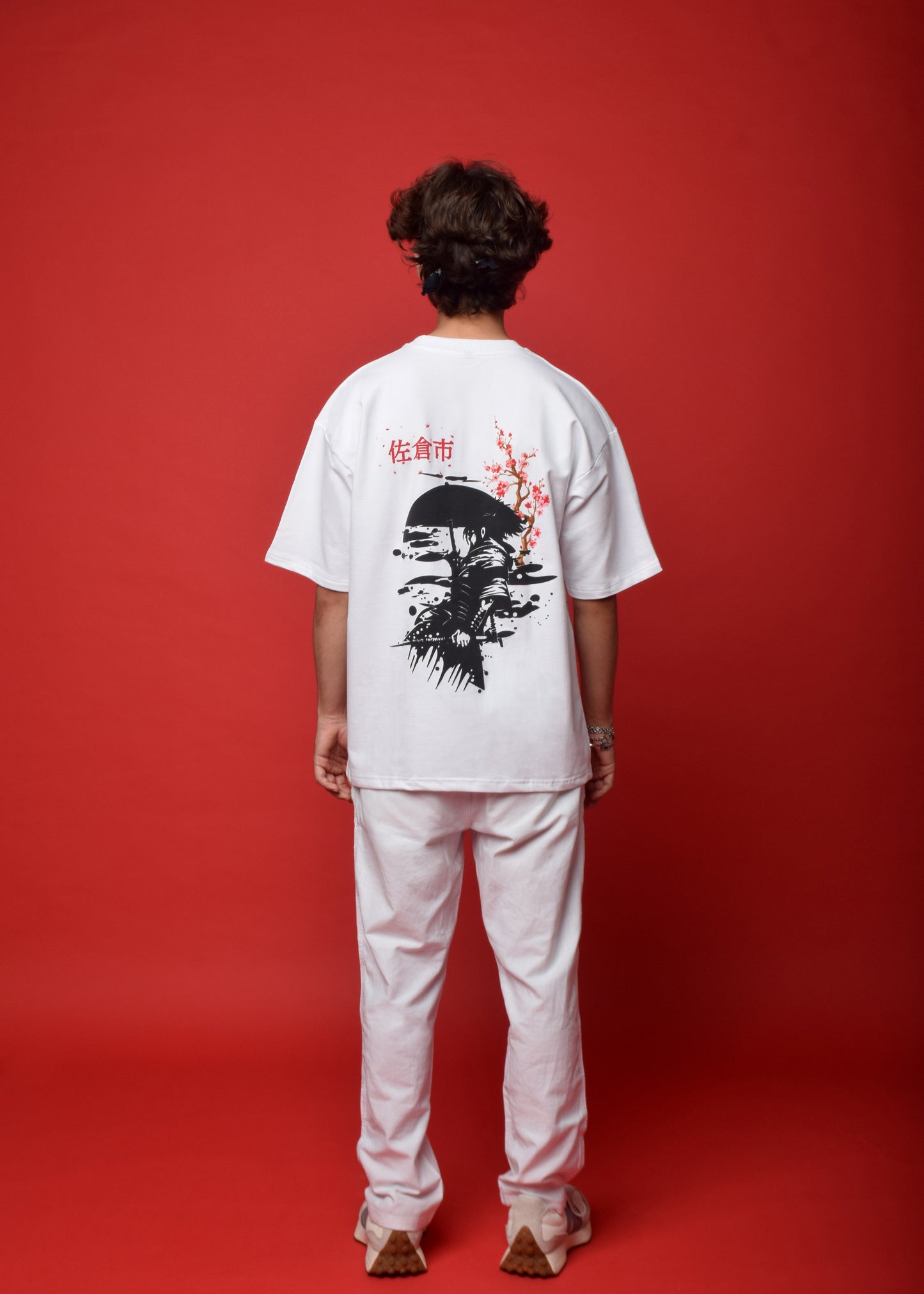 Lost In Japan Oversized Tshirt White