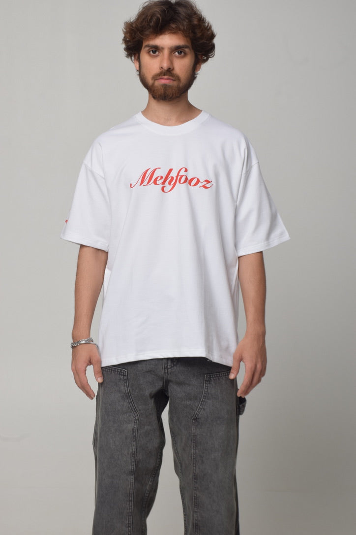 Eyes & Moves Tango Oversized Tshirt White