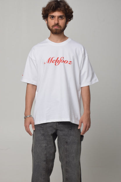 Eyes & Moves Tango Oversized Tshirt White