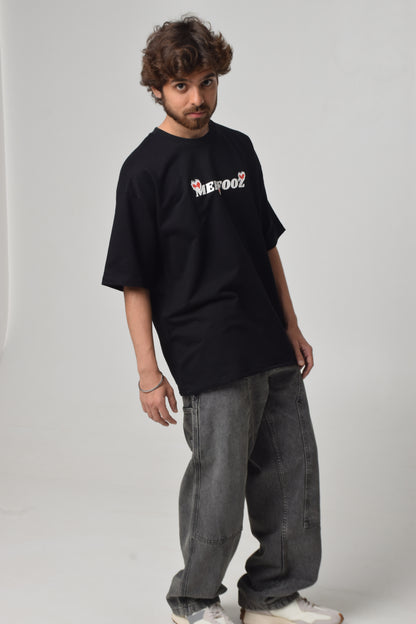 Lover Oversized Tshirt Black