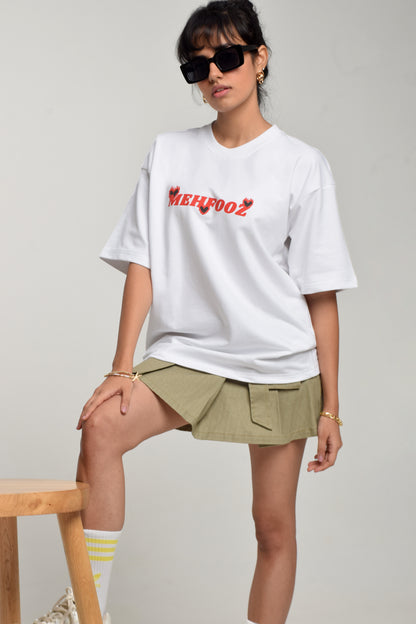 Lover Oversized Tshirt White
