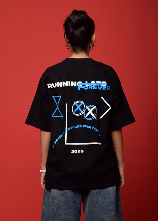 Timeless Journey Oversized Tshirt Black