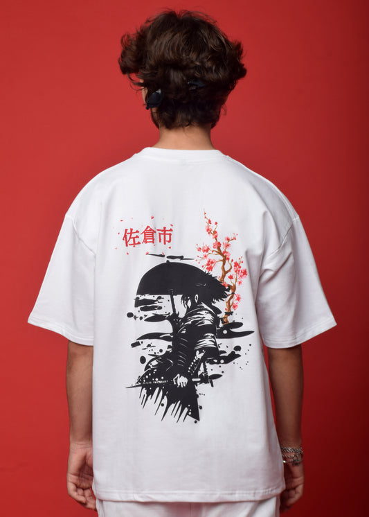 Lost In Japan Oversized Tshirt White