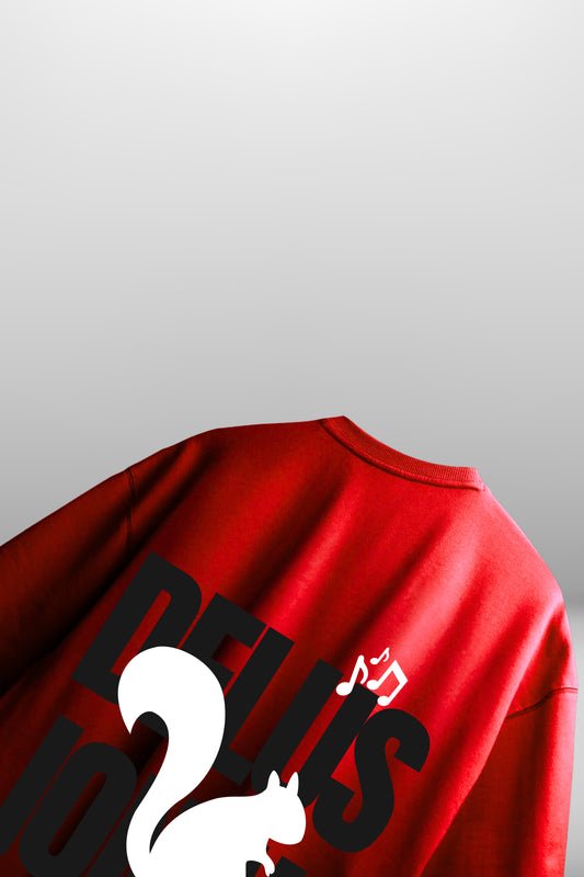 Red Delusional T-shirt Oversized