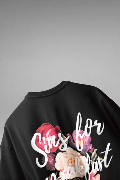 Black Sin-City T-shirt Oversized