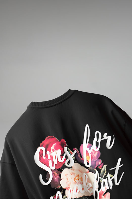 Black Sin-City T-shirt Oversized