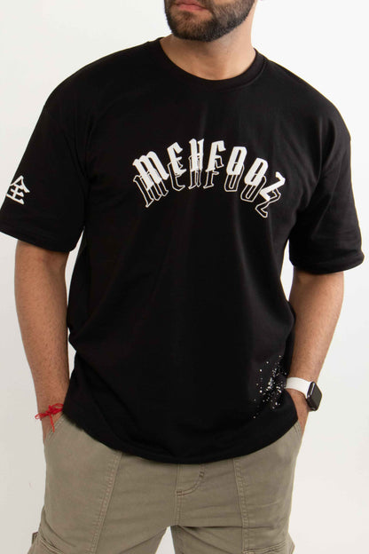 Black Sin-City T-shirt Oversized