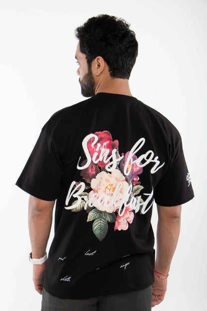 Black Sin-City T-shirt Oversized